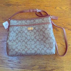 Coach cross body purse
